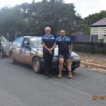 Peta Sinclair and Rob Pettruci. Riverina Redneck Rally 2017