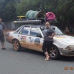 Mathew and Annalise Bellette . Riverina Redneck Rally 2017