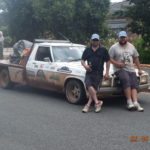 Ben Reardon and Daniel Wood. Riverina Redneck Rally 2017