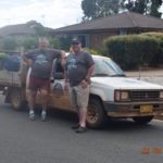 Colin and Terrance Jacobs. Riverina Redneck Rally 2017